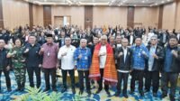 Wakil Gubernur Sumatera Utara (Sumut) Surya membuka Rapat Kerja Daerah (Rakerda) Persatuan Wartawan Indonesia (PWI) Provinsi Sumatera Utara Tahun 2025 di Hotel Grand Inna Jalan Balai Kota Medan,