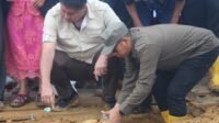 Mendagri Tito Karnavian dan Menteri Perumahan Maruarar Sirait meresmikan 103 rumah hunian tetap untuk korban bencana banjir di Taput..