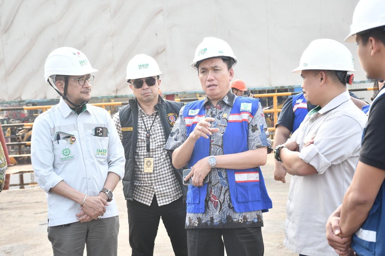 Komisi Pengawasan Persidangan Usaha ( KPPU), M Fanshurullah menyambangi Kawasan Indonesia Industri Park 