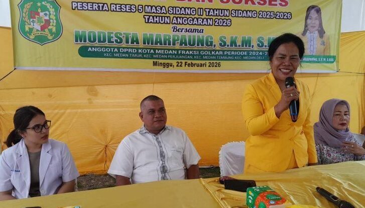 Anggota DPRD Medan Modesta Marpaung SKM S Keb