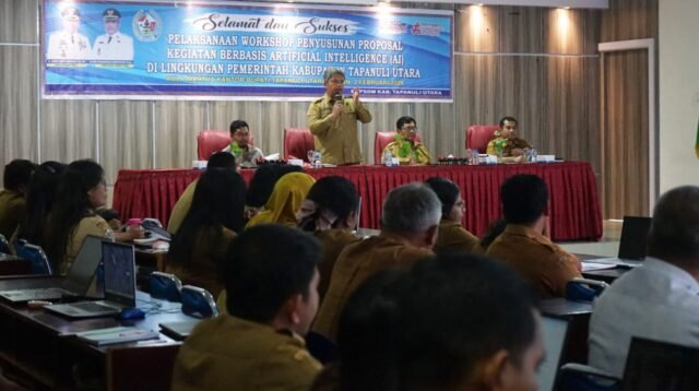 Pemkab Taput gelar Workshop Penyusunan Proposal Berbasis AI.*