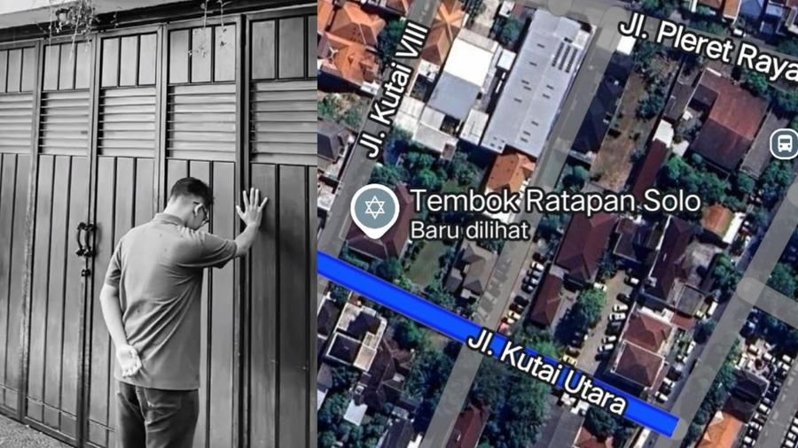 Kediaman pribadi mantan Presiden ke-7 RI Joko Widodo di Jalan Kutai Utara, Solo, kini menjadi perhatian masyarakat setelah muncul penamaan “Tembok Ratapan Solo” pada Google Maps