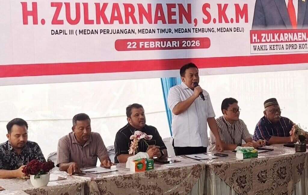 Wakil Ketua DPRD Medan H Zulkarnaen SKM