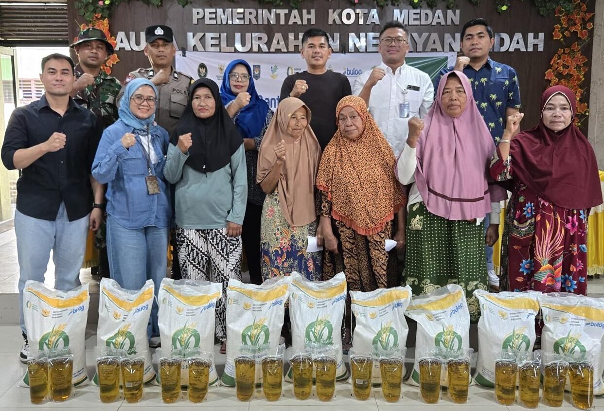 Bulog Sumut Tetap Salurkan Bantuan Pangan Jelang Lebaran 