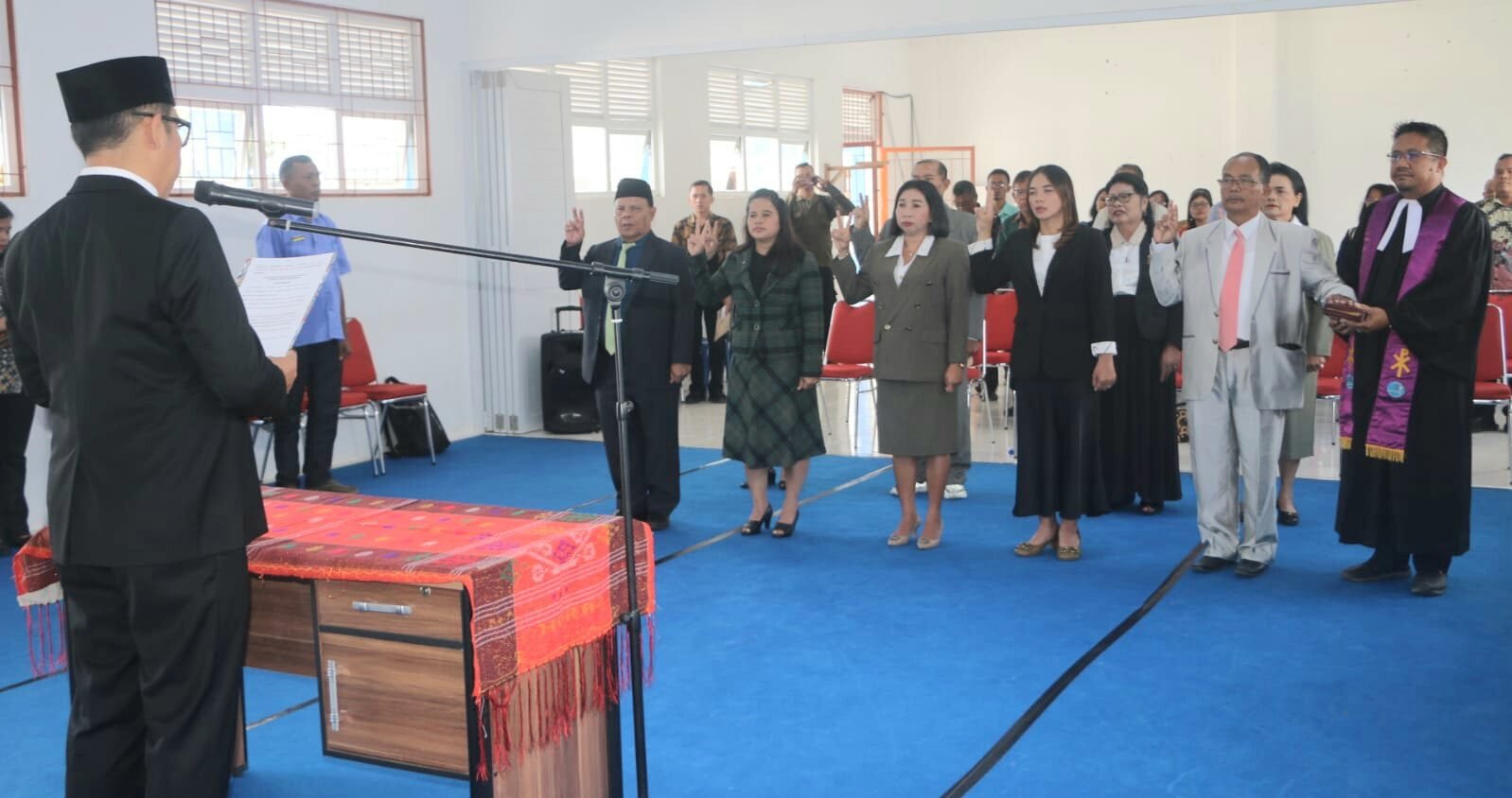 Dewan Pendidikan Tapanuli Utara priode 2026-2030 dilantik Bupati Kamis (12/3).