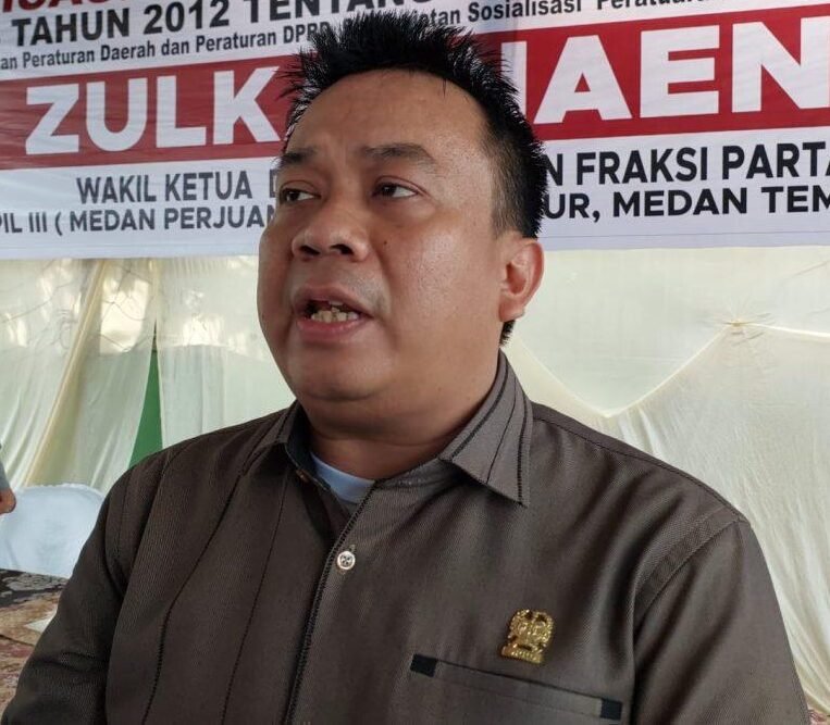 Wakil Ketua DPRD Medan H Zulkarnaen SKM 