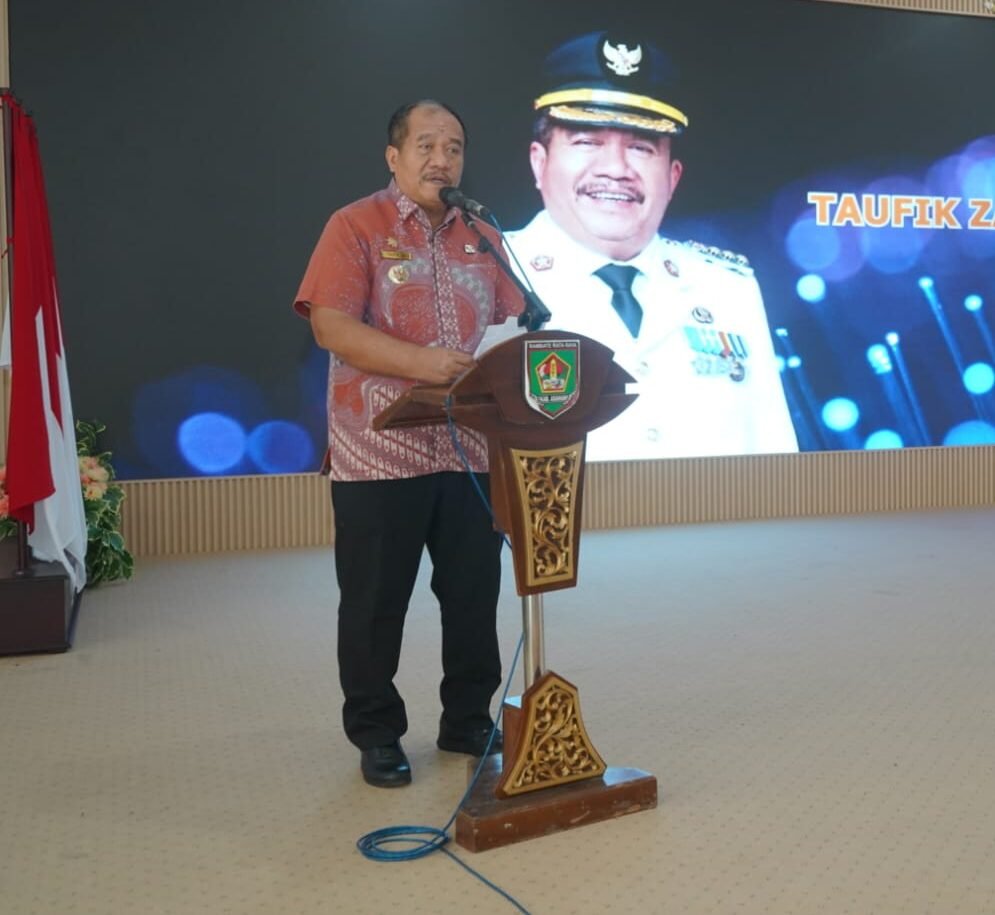 Taufik Zainal Abidin berikan arahan dalam acara peresmian Portal SJIG