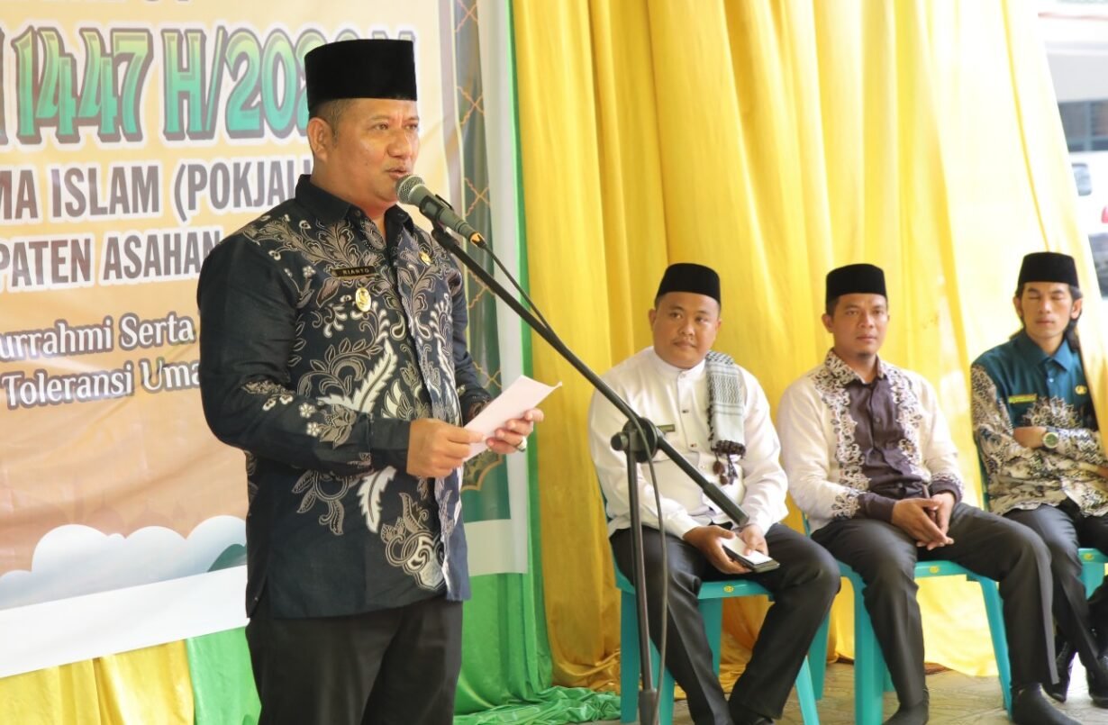 Rianto sampaikan kata sambutan diacara Punggahan*Foto/IMC/Sol#