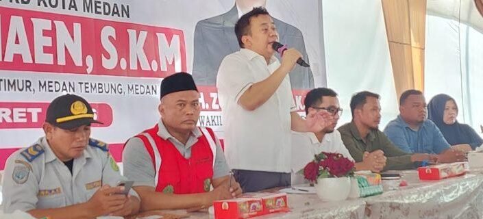 Wakil Ketua DPRD Medan H Zulkarnaen SKM minta peran aktif eksekutif untuk penyediaan sarana tong sampah dan Tempat Pembuangan Sampah Sementara (TPS) di wilayah Kecamatan Medan Deli.