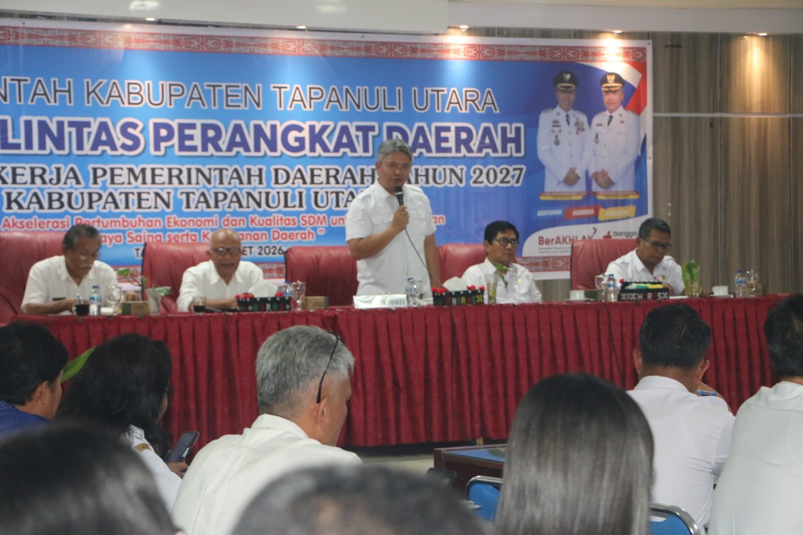 RKPD 2027 Taput difokuskan pada SDM unggul, sektor pertanian,dan pariwisata.