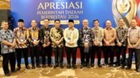 Bupati Simalungun (no.2 dari kiri) saat hadiri Forum Akselerator Negeri Kemendagri. *