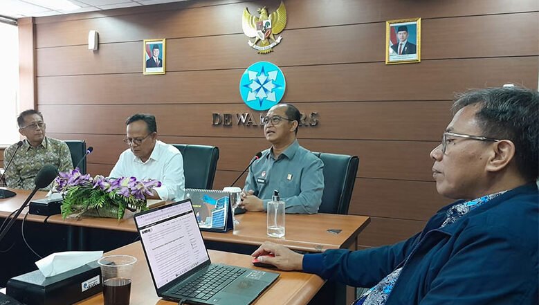 Diskusi bertajuk “Membaca Kasus Magdalene.id dari Kacamata Pers” di Gedung Dewan Pers, Jakarta Pusat, Senin (13/4/2026).