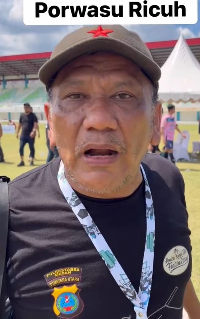 Iwan Suherman, pimpinan tim yang merasa timnya dirugikan akibat tidak tegasnya panitia.