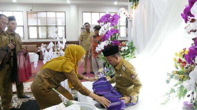 Sekdako Tanjung Balai Nurmalini, tepung tawar Wali kota Tanjung Balai