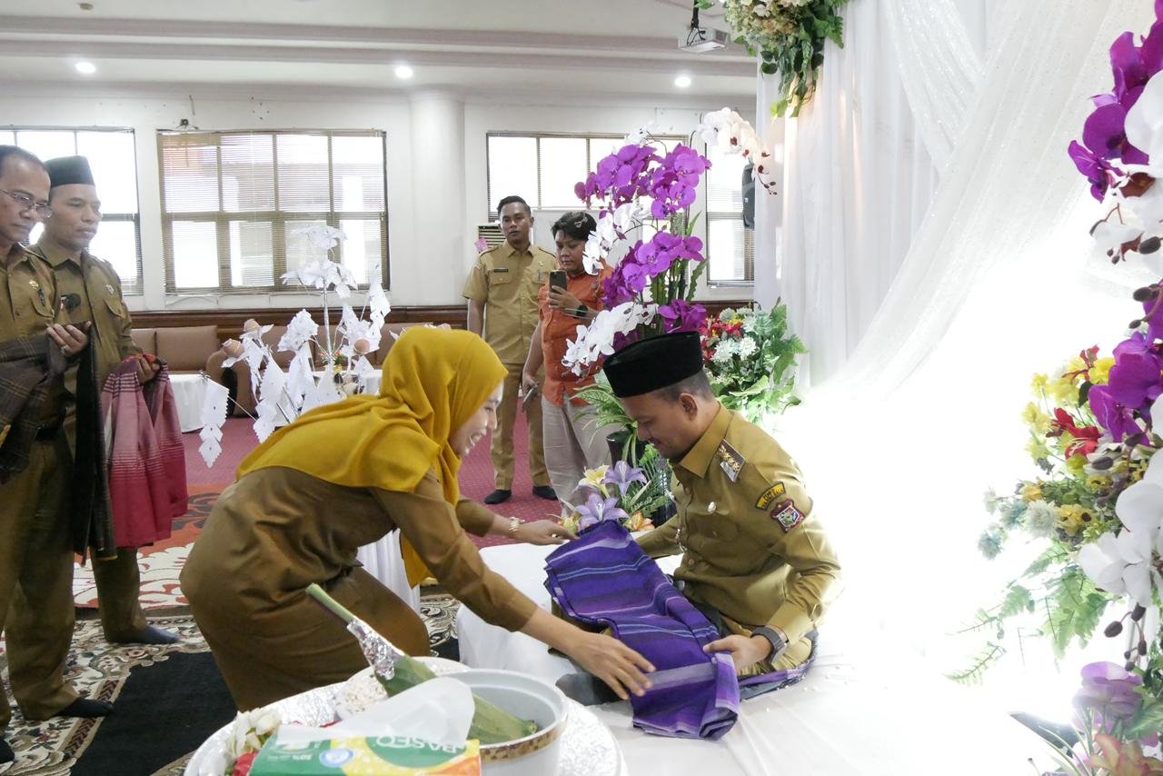 Sekdako Tanjung Balai Nurmalini, tepung tawar Wali kota Tanjung Balai