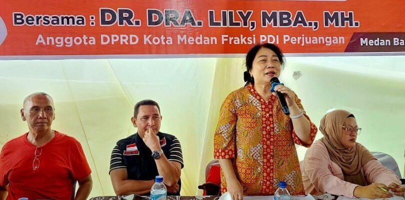 Anggota DPRD Medan DR Dra Lily MBA MH
