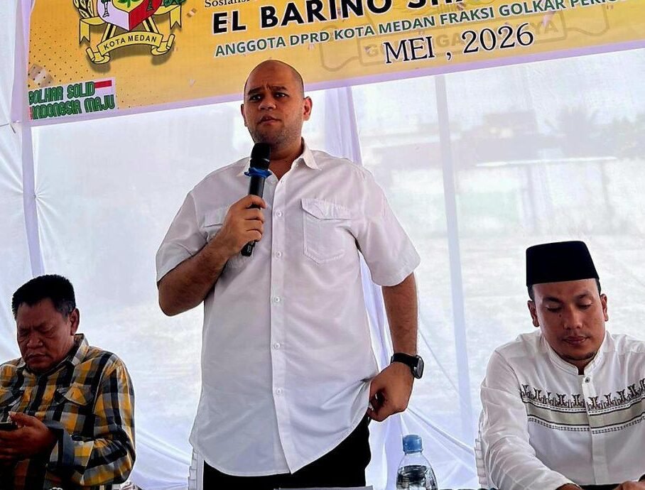 El Barino Ketua Fraksi Golkar DPRD Medan