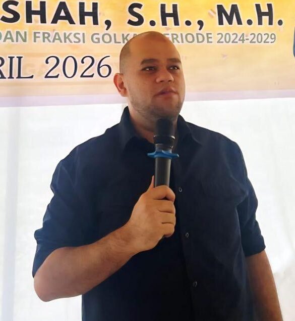 Ketua Fraksi Golkar DPRD Medan El Barino Shah SH