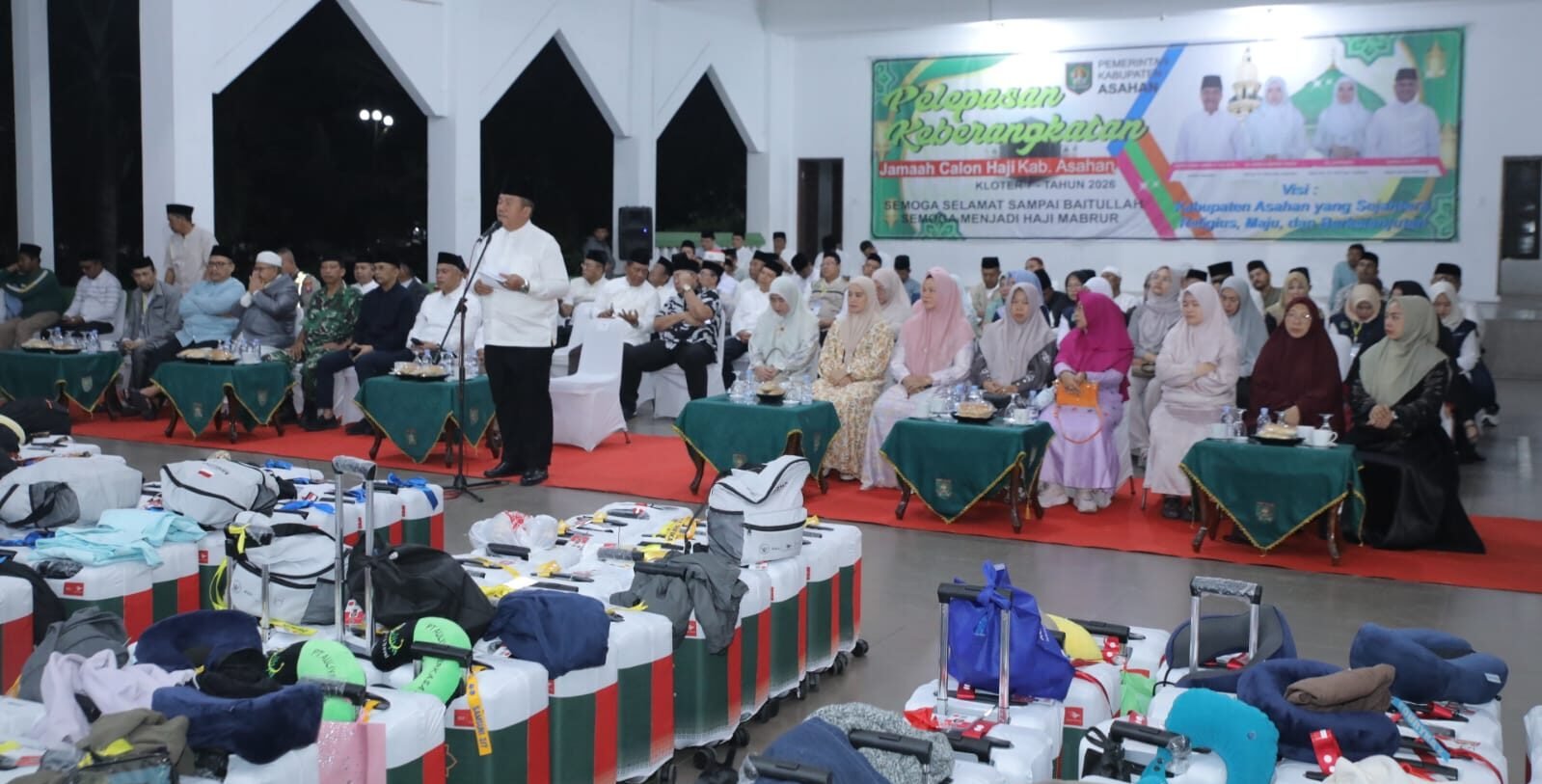 Taufik Zainal Abidin sampaikan bimbingan dan arahan kepada calon Jamaah Haji 