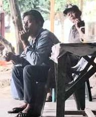 Panjaitan seorang warga Desa Sidagal mengaku peristiwa harimau memangsa kerbau di sekitaran Desa Sidagal Simanampang.* F