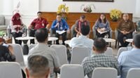 Temu Pers bersama Badan Kesatuan Bangsa dan Politik (Kesbangpol) Provinsi Sumatera Utara, yang difasilitasi Dinas Komunikasi dan Informatika Sumut berlangsung di Lobby Dekranasda Lantai 1 Kantor Gubernur Sumut Jalan Diponengoro Nomor 30 Medan, Kamis (7/5/2026).