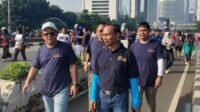Pengurus SMSI Pusat mengikuti kegiatan Hati Kebebasan Pers Se Dunia.