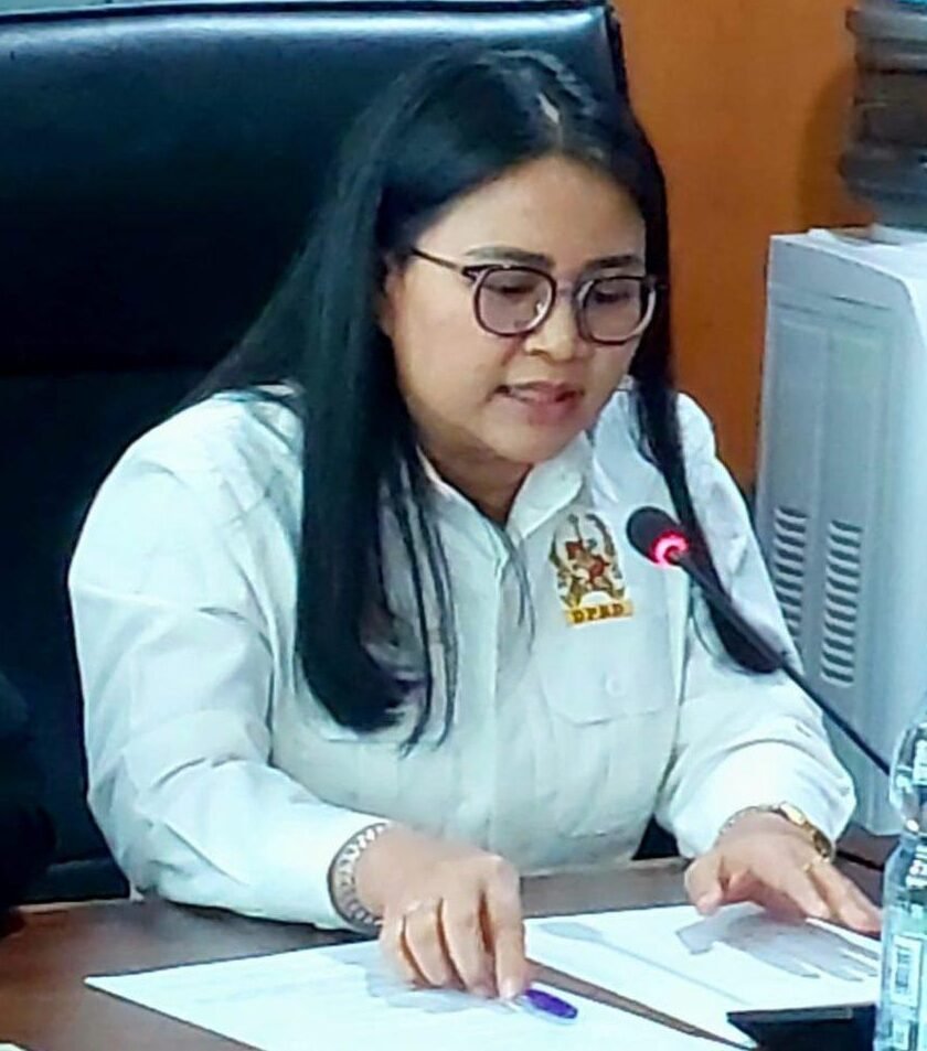 Anggota Komisi I DPRD Medan Margaret MS