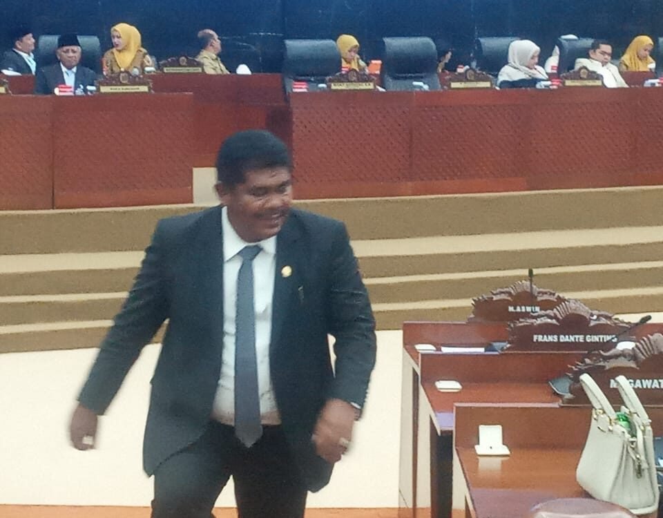 Juru bicara Bapemperda DPRD Sumut Manaek Hutasoit, SE.