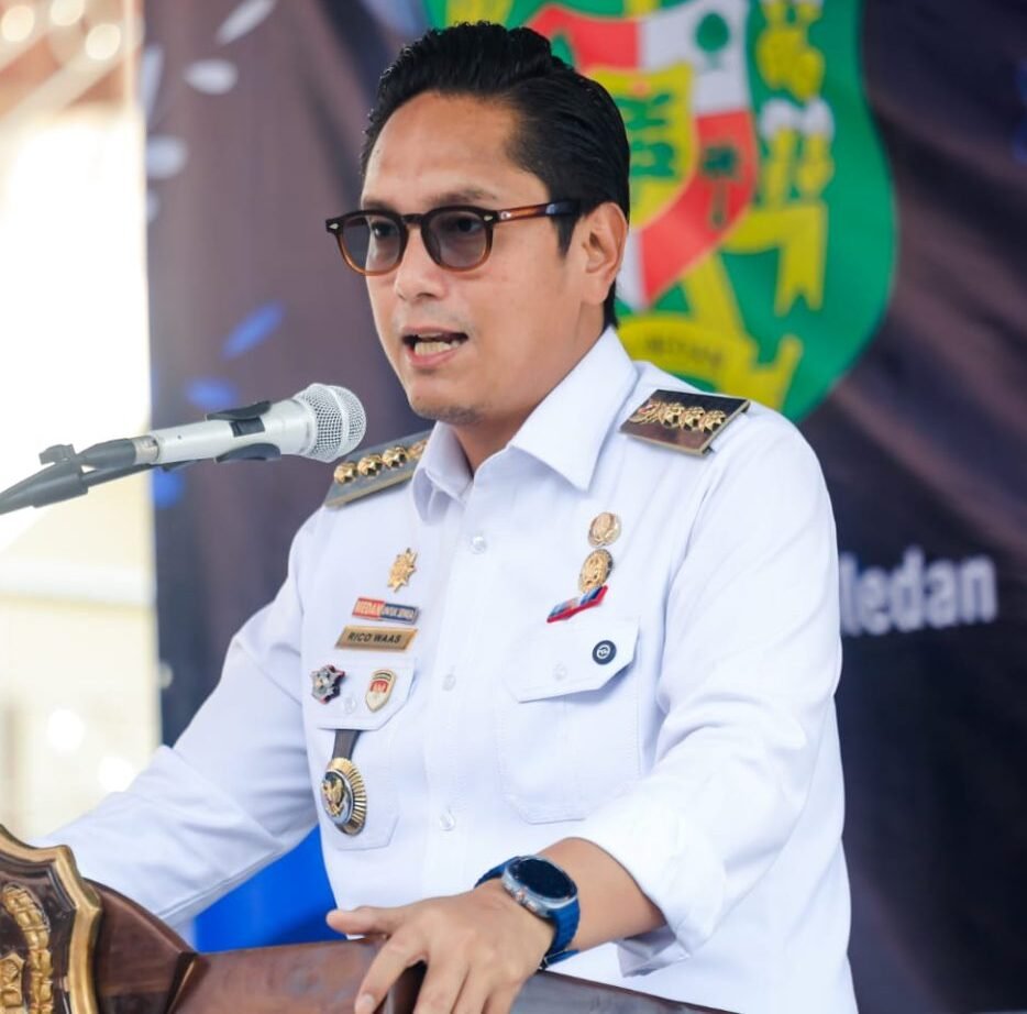 Wali Kota Medan Rico Tri Putra Bayu Waas,