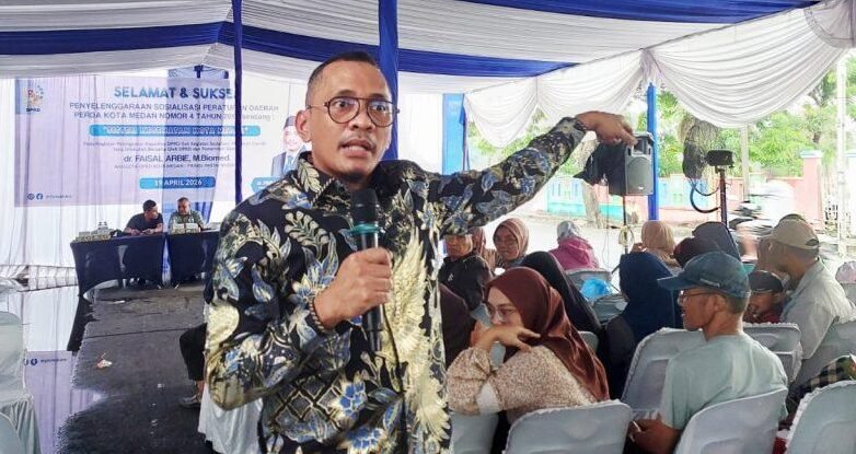 Anggota DPRD Medan dr Faisal Arbie M Biomed