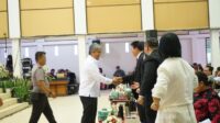 Wabup Taput Deni Lumbantoruan menghadiri Jambore Nasional Anak HKBP di Seminarium Sipoholon.