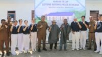 70 kunci rumah Hunian Tetap di Dolok Nauli Taput diserahkan pasca selesainya pembangunan rumah hunian tersebut.
