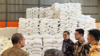 Dewan Pengawas Perum Dewan Pengawas Perum BULOG, Frans B.M. Dabukke, melakukan kunjungan kerja ke Sumut tinjau kualitas dan Penyaluran Banpang