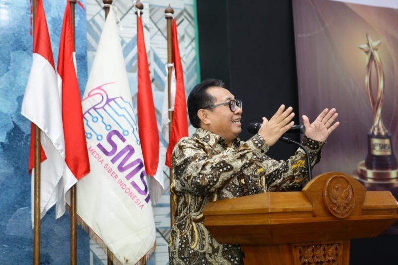Ketua Umum Serikat Media Siber Indonesia (SMSI) Firdaus