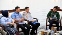 Gubsu Siap Jembatani Gubernur Sumatera Utara (Sumut) Muhammad Bobby Afif Nasution di dampingi sejumlah OPD menerima Audiensi Pengurus Solidaritas Ojol Bersatu (Sobat) di ruang kerja Gubernur lantai 10 Kantor Gubernur, Kamis (18/6/2026).