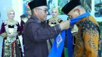 Hadiri PENAS Petani Bupati Simalungun saat disambut Gubernur Gorontalo.