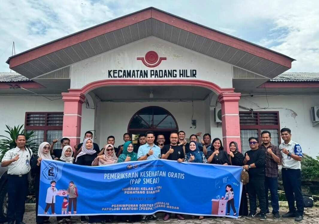 Kolaborasi antara Kantor Imigrasi Kelas II TPI Pematangsiantar, PDSPA Cabang Medan, serta Pemerintah Kecamatan Padang Hilir.