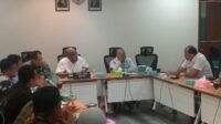 Komisi C, DPRD Sumut menggelar rapat dengar pendapat dengan Dirut Perumda Tirtanadi Ardian Surbakti dan para pensiunan pegawai Perumda Tirtanadi.