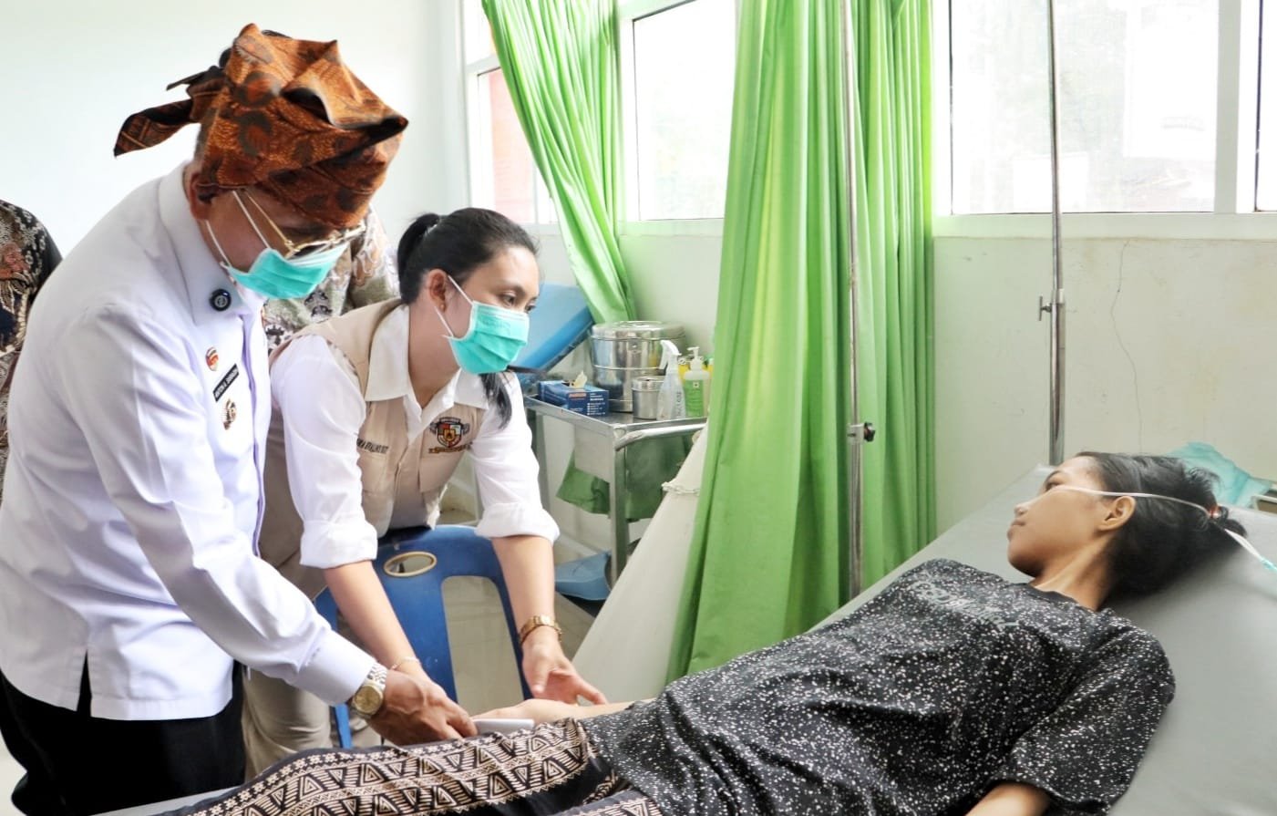 Bupati Simalungunsaat kunker pelayanan kesehatan di Puskesmas Ujung Padang. 
