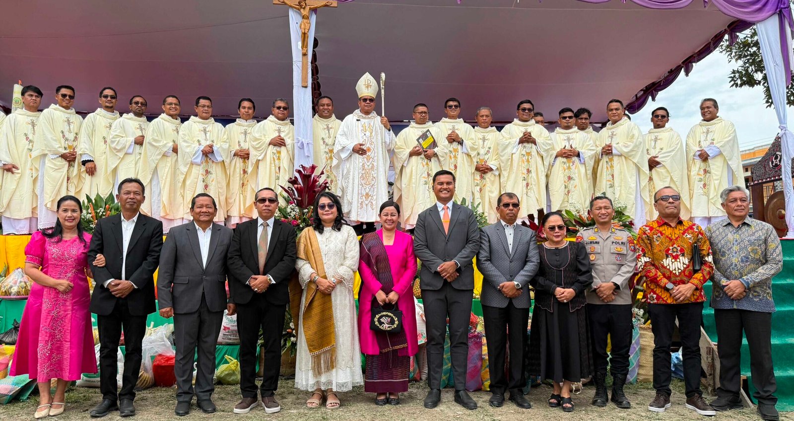 Perayaan Ekaristi Inaugurasi,dan pelantikan Dewan Pastoral Paroki di Pangaribuan Taput.