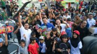 Gubernur Sumut, Bobby Nasution menghadiri Go Skateboarding Day 2026 yang diselenggarakan di Skate Plaza Lapangan Merdeka Medan, Minggu (21/6/2026)