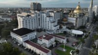 default Kantor Gubernur Sumut, Jalan Pangeran Diponegoro Nomor 30 Medan.