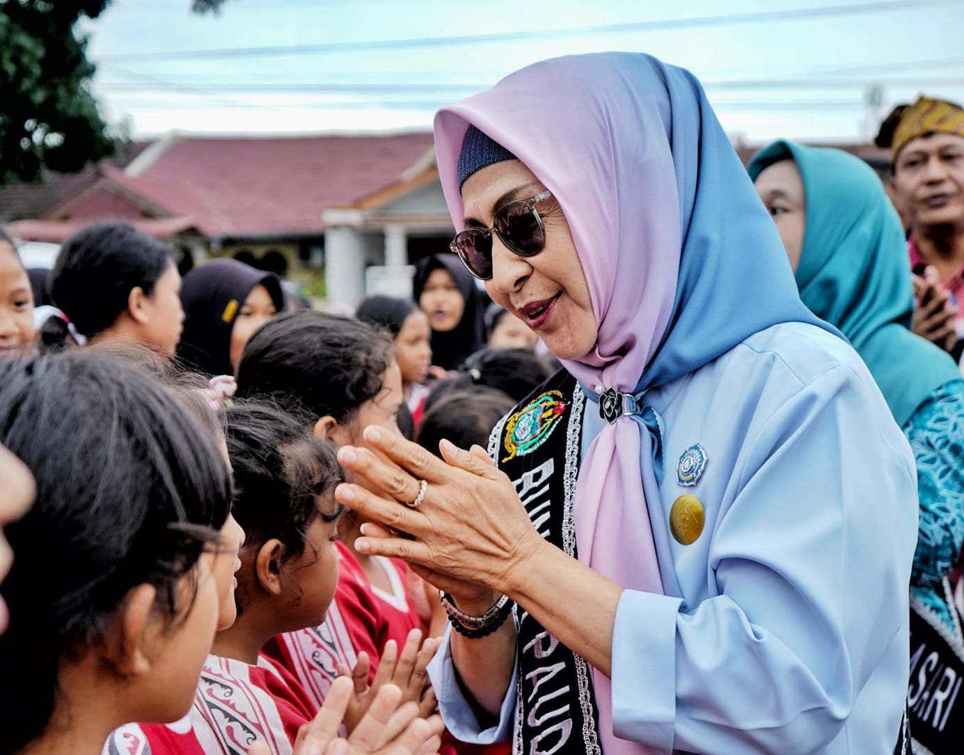 Bunda PAUD Kabupaten Simalungun, Ny. Hj. Darmawati. *neti#