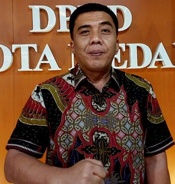 Anggota Komisi II DPRD Medan Johannes Haratua Hutagalung