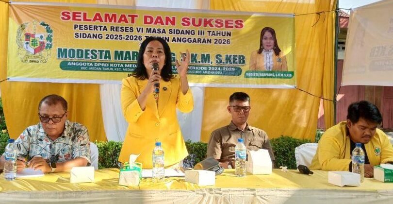 Anggota DPRD Modesta Marpaung SKM S Keb