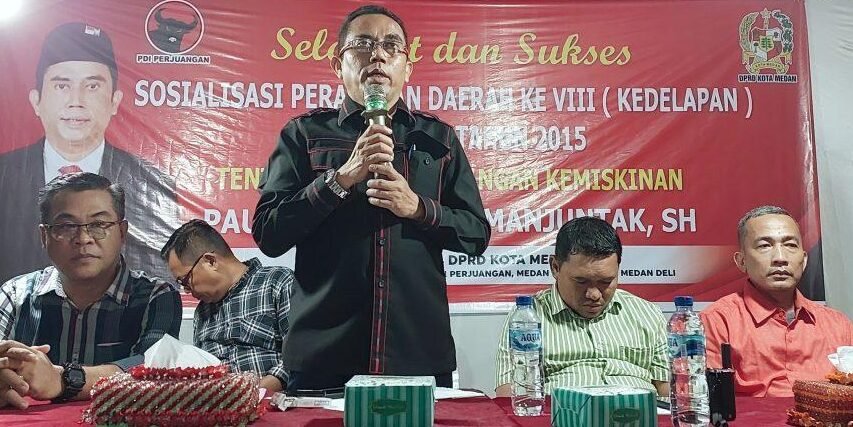 Anggota DPRD Medan Paul Mei Anton Simanjuntak SH 