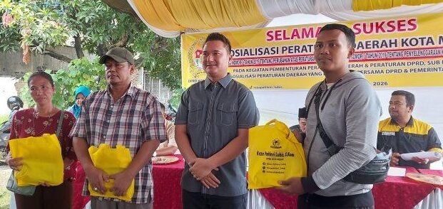 Ketua Komisi I DPRD Medan Reza Pahlevi Lubis S Kom